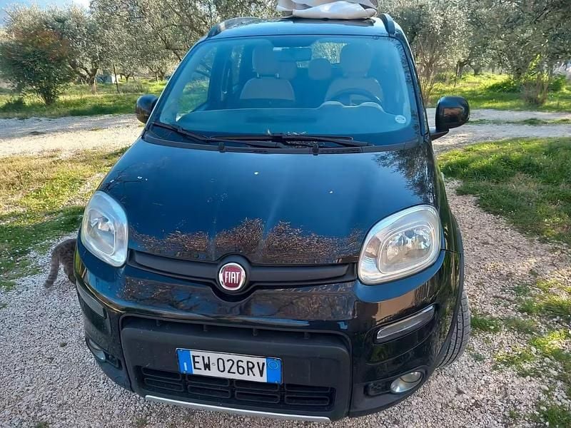 Usata Fiat Panda 4x4 75 CV (55 kW) 2014 Nero Utilitaria