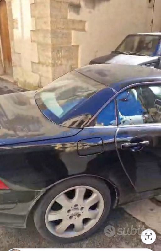 Usata Mercedes SLK230 2001 Nero Cabrio