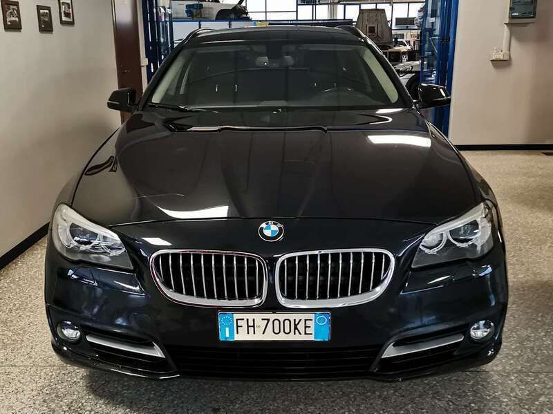Usata BMW 525 Luxury Line 218 CV (160 kW) 2017 Nero Station wagon