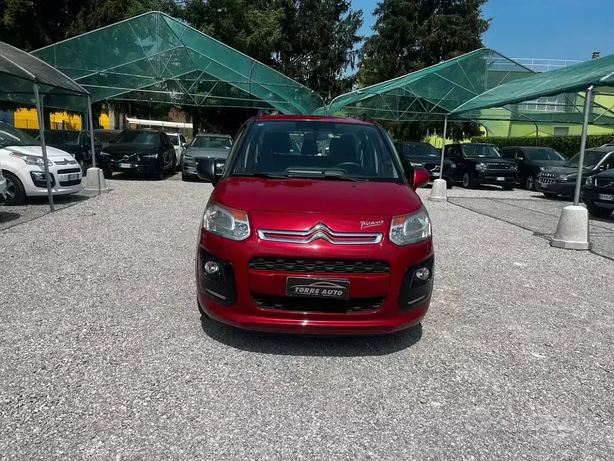 Usata Citroën C3 Picasso Exclusive 92 CV (67 kW) 2014 Rosso Monovolume