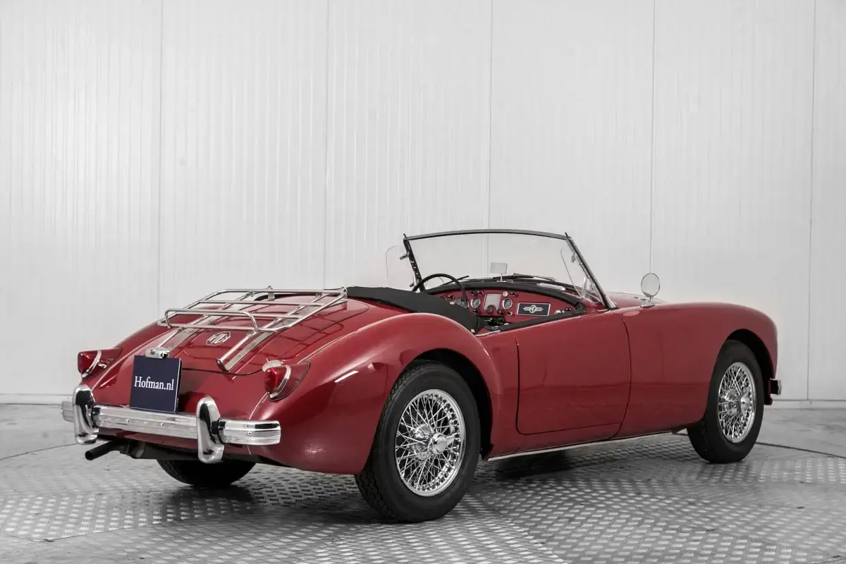 Usata MG MGA 72 CV (52 kW) 1957 Rosso Cabrio