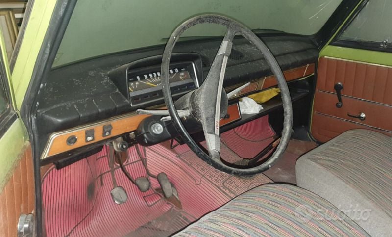 Usata Fiat 124 1991 Verde Berlina