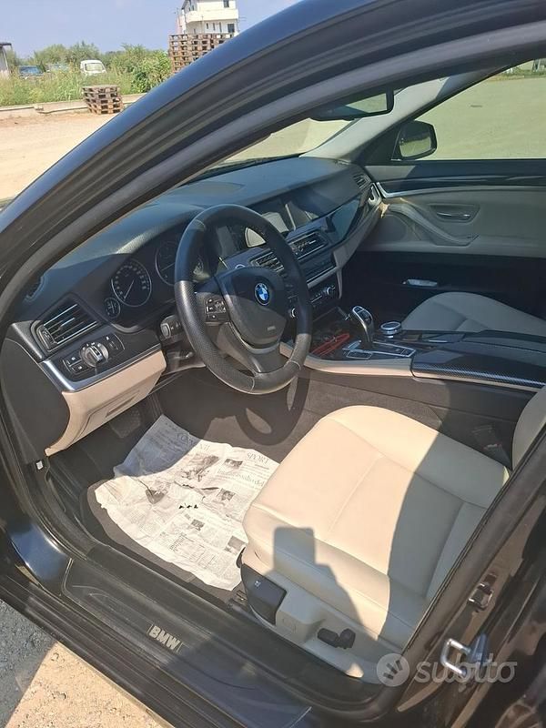 Usata BMW 525 204 CV (150 kW) 2011 Nero Berlina
