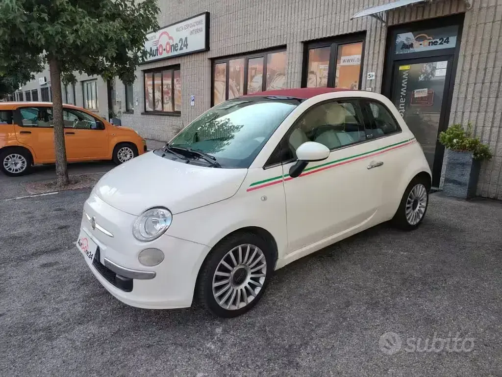 Usata Fiat 500C Lounge 69 CV (50 kW) 2011 Cabrio