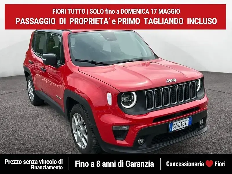 Usata Jeep Renegade Altitude 131 CV (96 kW) 2025 Rosso SUV