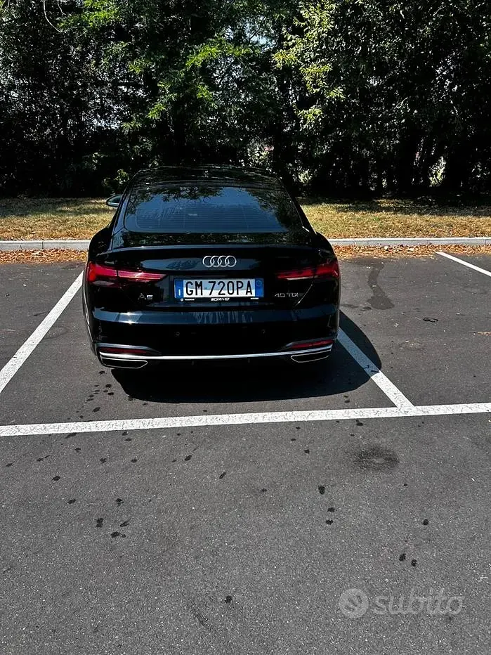 Usata Audi A5 Sportback 204 CV (150 kW) 2020 Nero Utilitaria