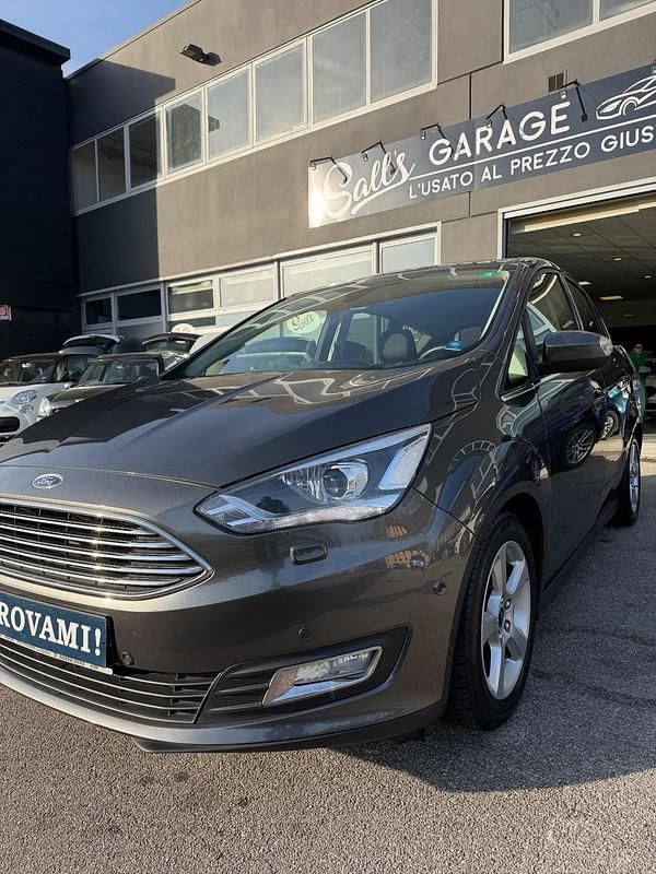 Usata Ford C-MAX Titanium 119 CV (87 kW) 2015 Grigio Monovolume