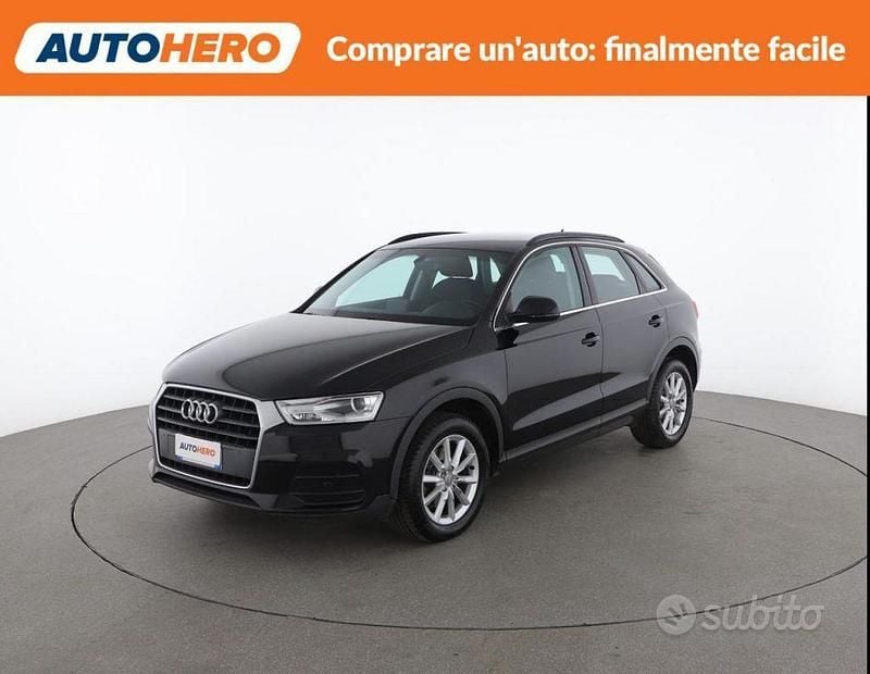 Usata Audi Q3 Business 120 CV (88 kW) 2016 Nero SUV