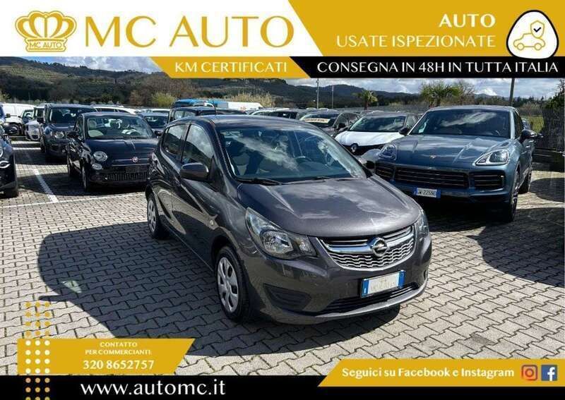 Usata Opel Karl 75 CV (55 kW) 2016 Grigio scuro Utilitaria