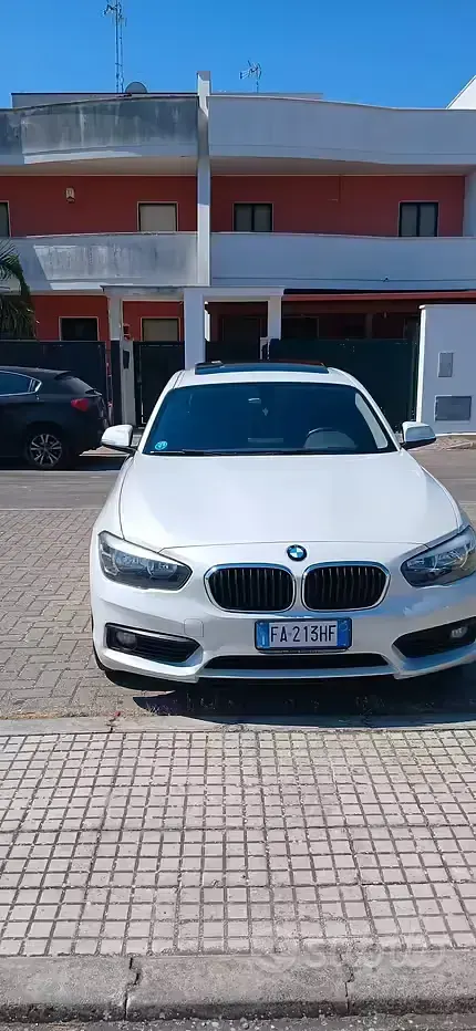 Usata BMW 116 116 CV (85 kW) 2015 Bianco Utilitaria