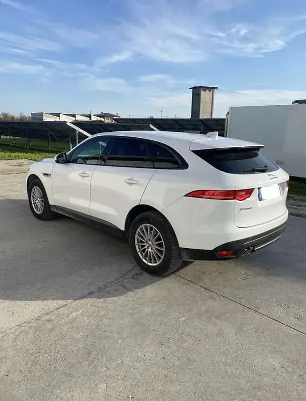 Usata Jaguar F-Pace Portfolio 180 CV (132 kW) 2017 Bianco SUV
