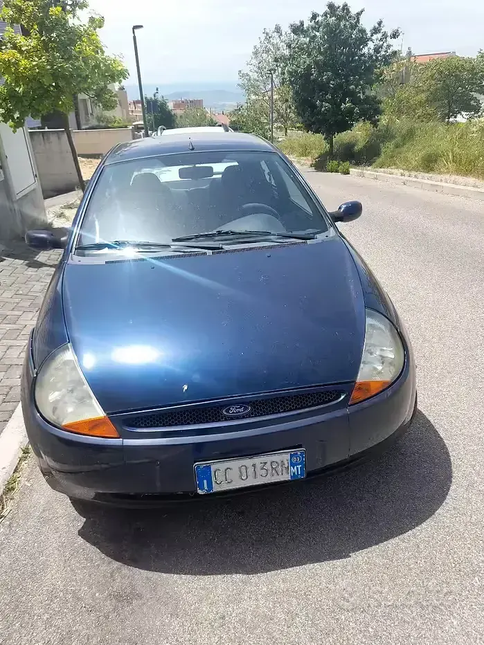 Usata Ford Ka 60 CV (44 kW) 2003 Blu Utilitaria