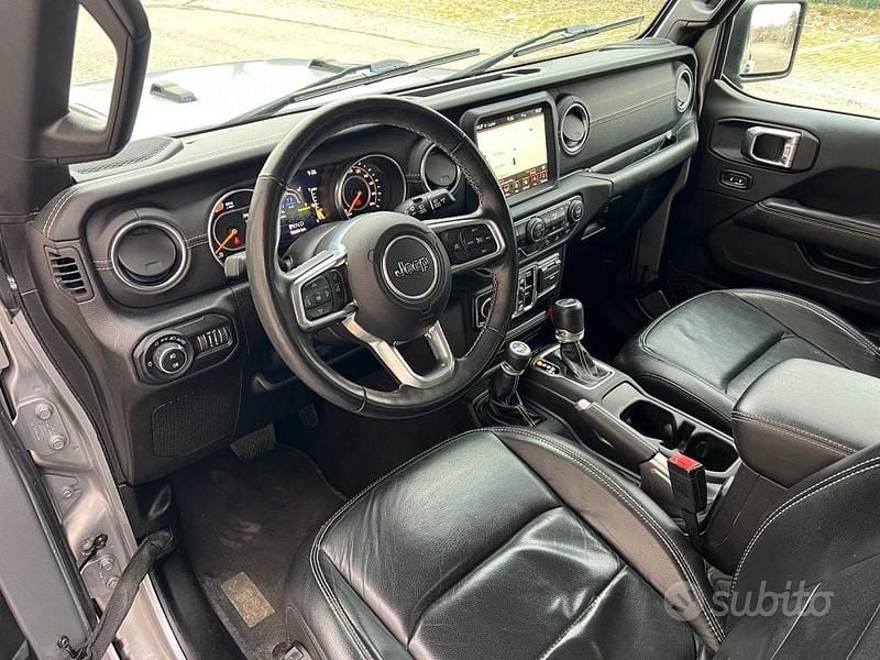 Usata Jeep Wrangler Unlimited Sahara 272 CV (200 kW) 2018 Grigio SUV