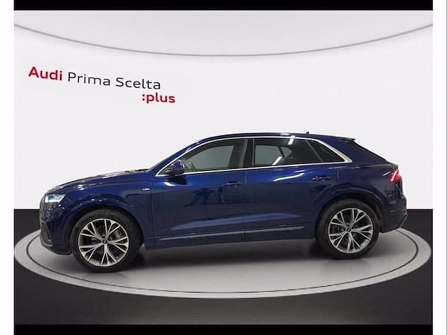 Usata Audi Q8 Sport 286 CV (210 kW) 2022 Blu navarra met SUV