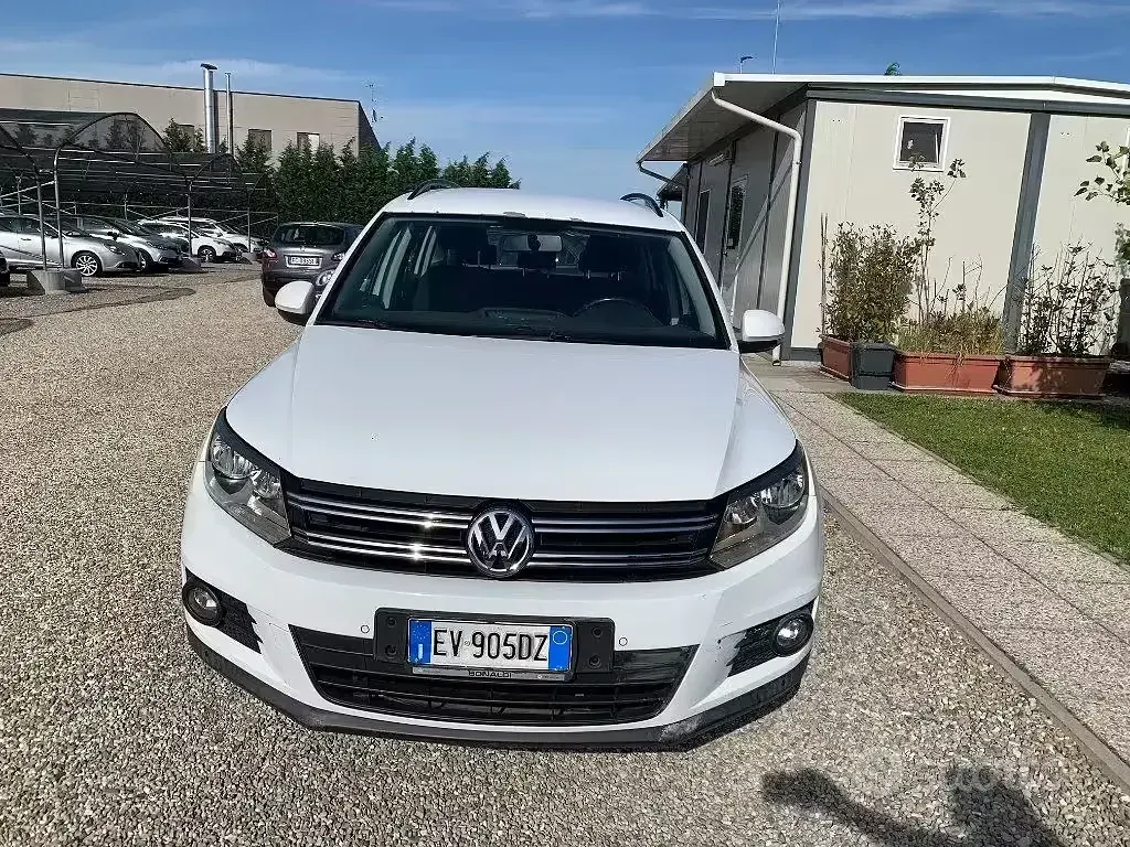 Usata VW Tiguan Trendline 122 CV (89 kW) 2014 Bianco SUV
