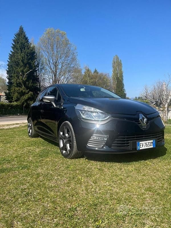 Usata Renault Clio IV GT 120 CV (88 kW) 2014 Nero Berlina