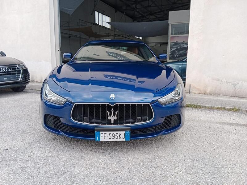 Usata Maserati Ghibli 250 CV (183 kW) 2016 Blu Coupé