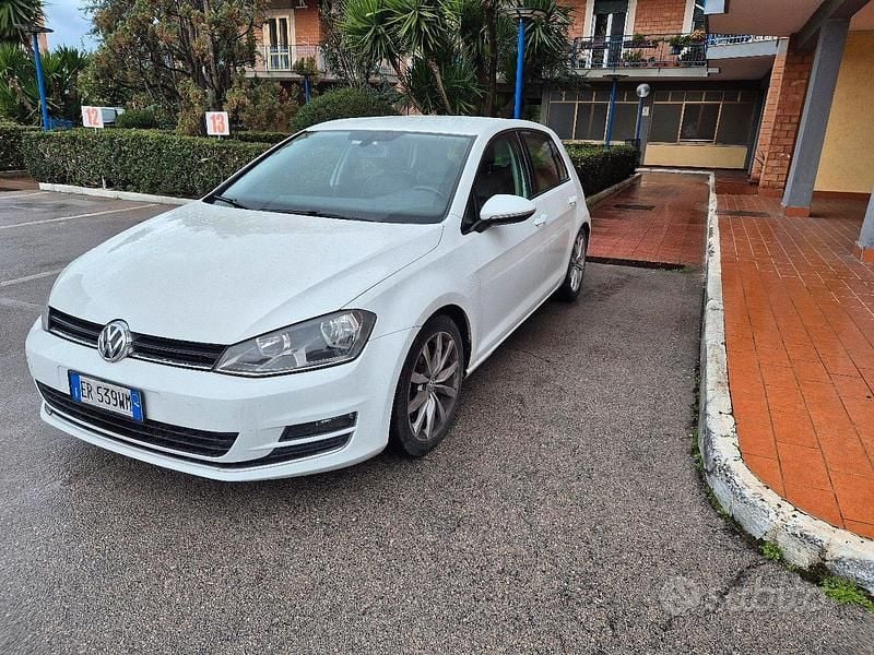 Usata VW Golf VII 2013 Bianco Berlina