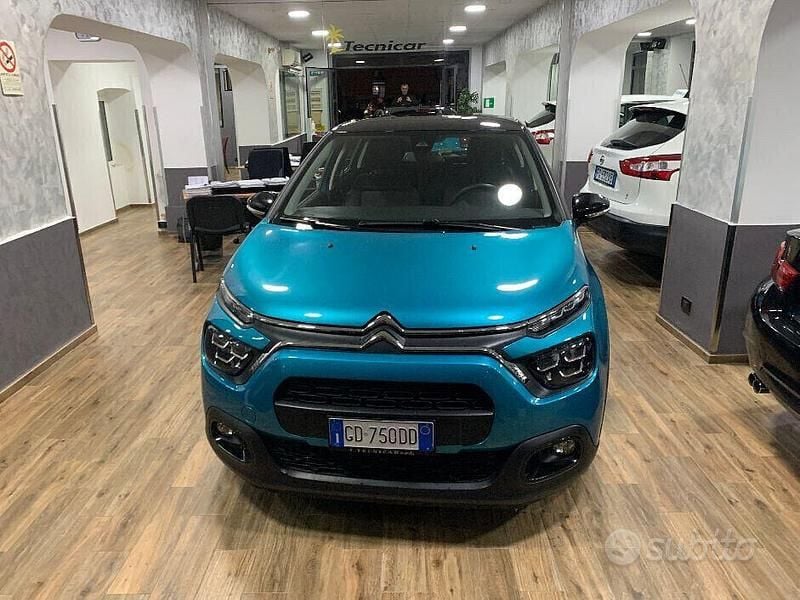 Usata Citroën C3 PureTech 83 CV (61 kW) 2021 Blu/azzurro Berlina