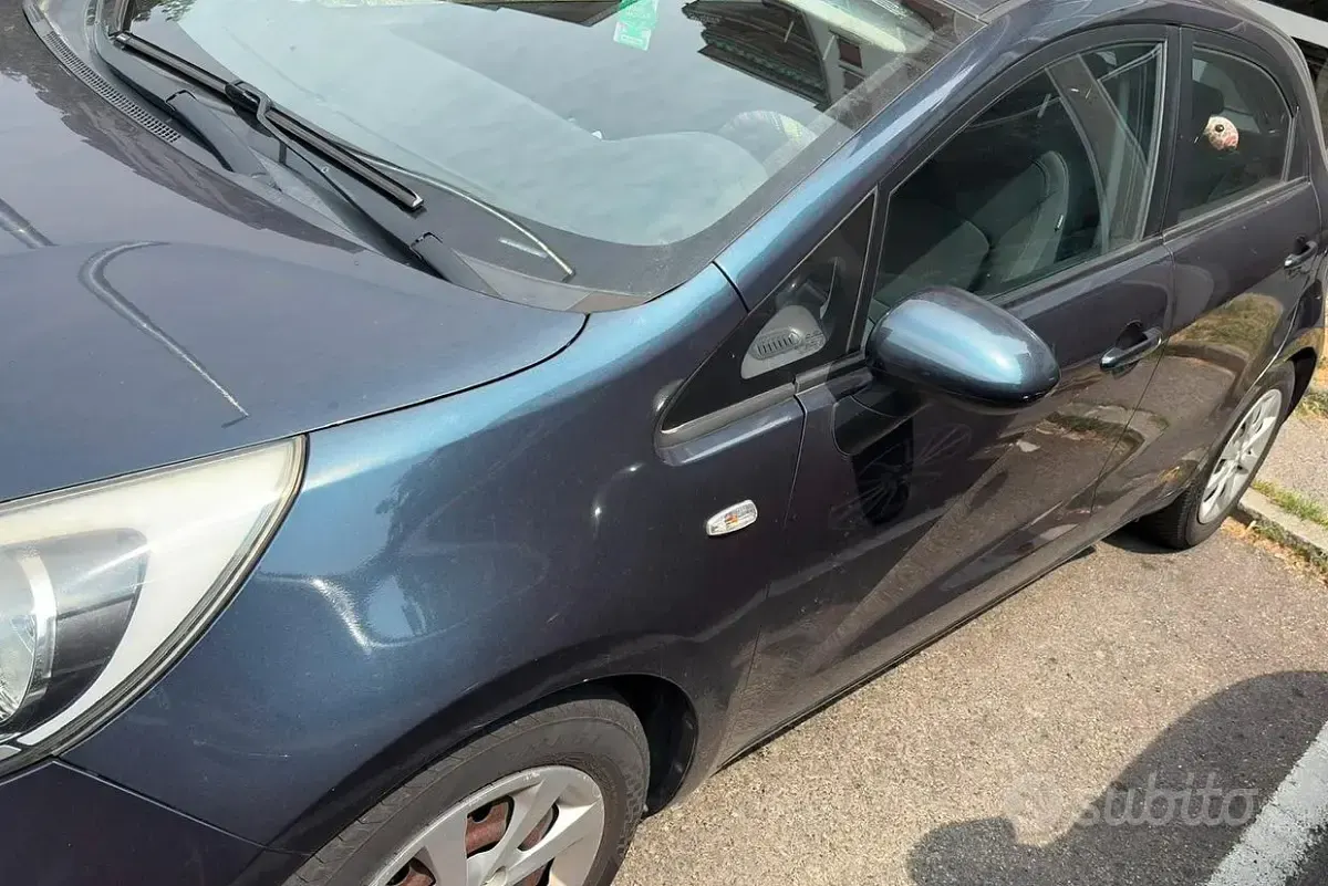 Usata Kia Rio 85 CV (62 kW) 2015 Bluazzurro Berlina