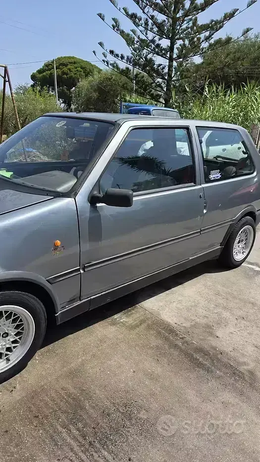 Usata Fiat Uno 45 CV (33 kW) 1989 Grigio Utilitaria