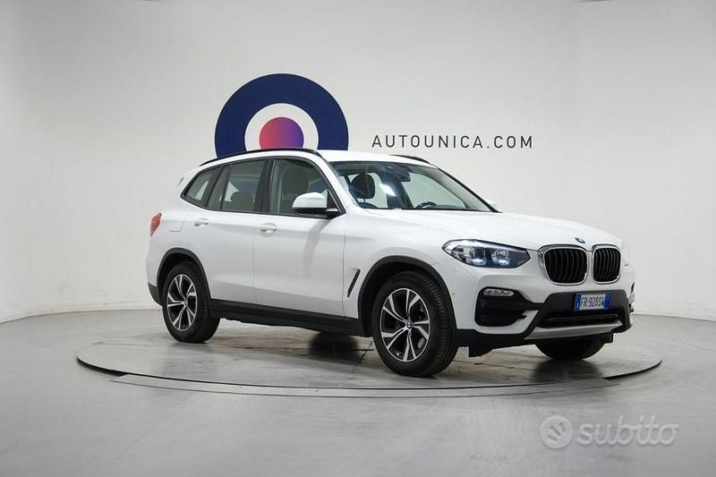 Usata BMW X3 Advantage 190 CV (139 kW) 2018 Bianco SUV