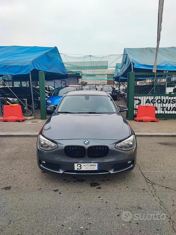 Usata BMW 116 Sport Line 116 CV (85 kW) 2013 Grigio Utilitaria