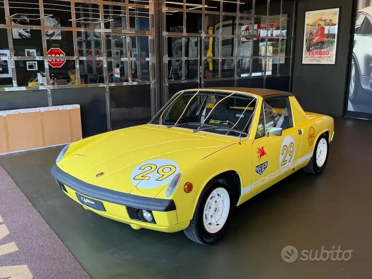 Usata Porsche 914 80 CV (58 kW) 1970 Giallo Cabrio