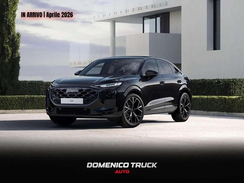 Nuova Audi Q3 Sportback S-Line 150 CV (110 kW) 2026 Nero mythos metallizzato SUV