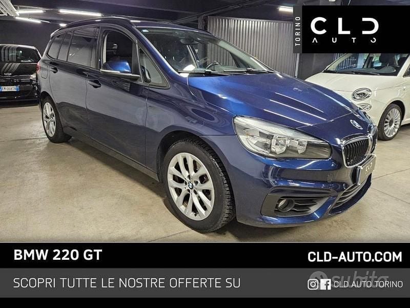Usata BMW 220 Gran Tourer 190 CV (139 kW) 2017 Blu Monovolume