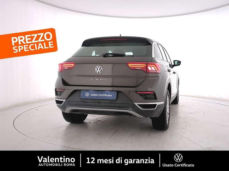 Usata VW T-Roc Style 150 CV (110 kW) 2019 Marrone SUV