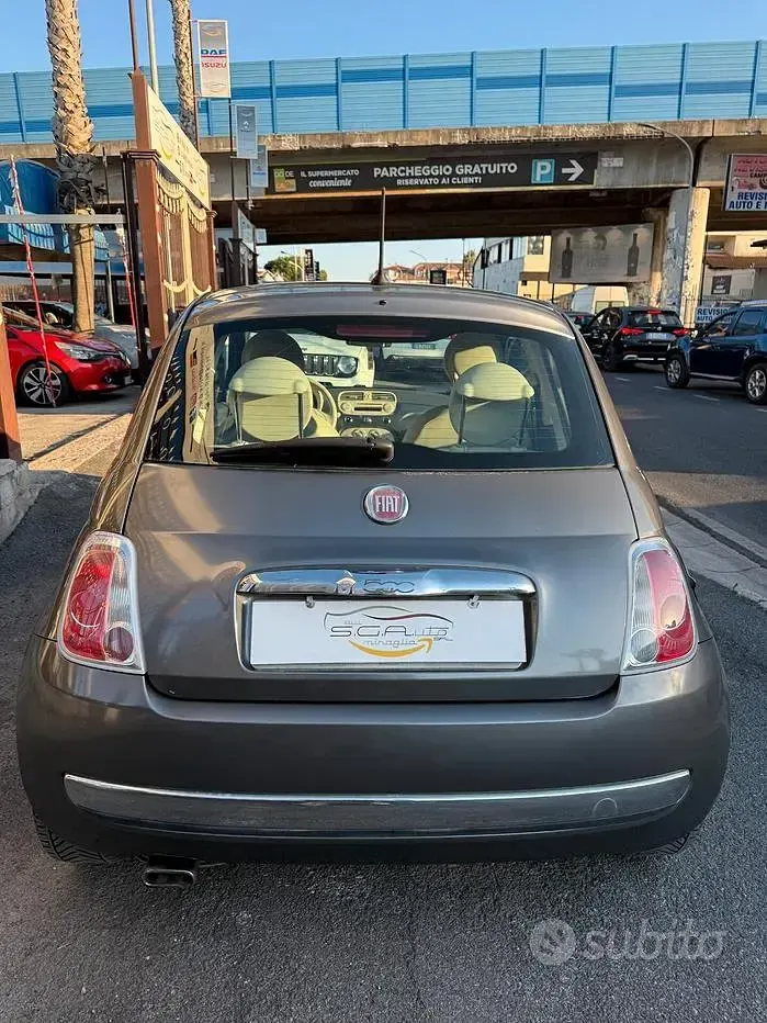 Usata Fiat 500 Lounge 69 CV (50 kW) 2015 Grigio Berlina