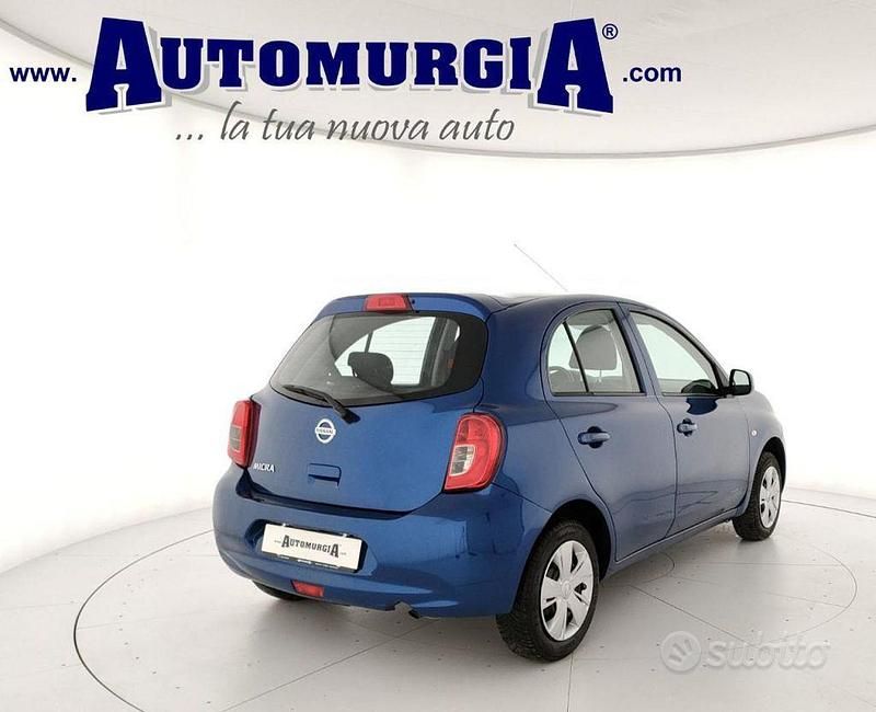 Usata Nissan Micra Visia 80 CV (58 kW) 2015 Blu Utilitaria