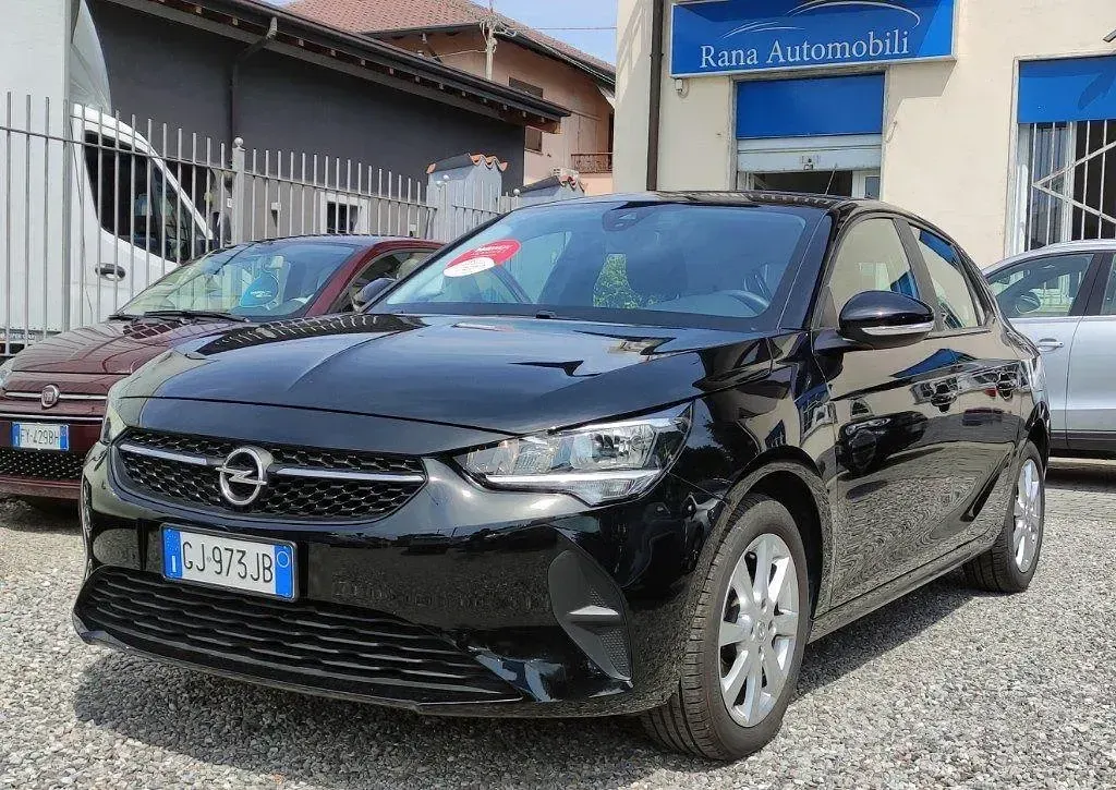 Usata Opel Corsa Elegance 75 CV (55 kW) 2022 Nero metallizzato Utilitaria