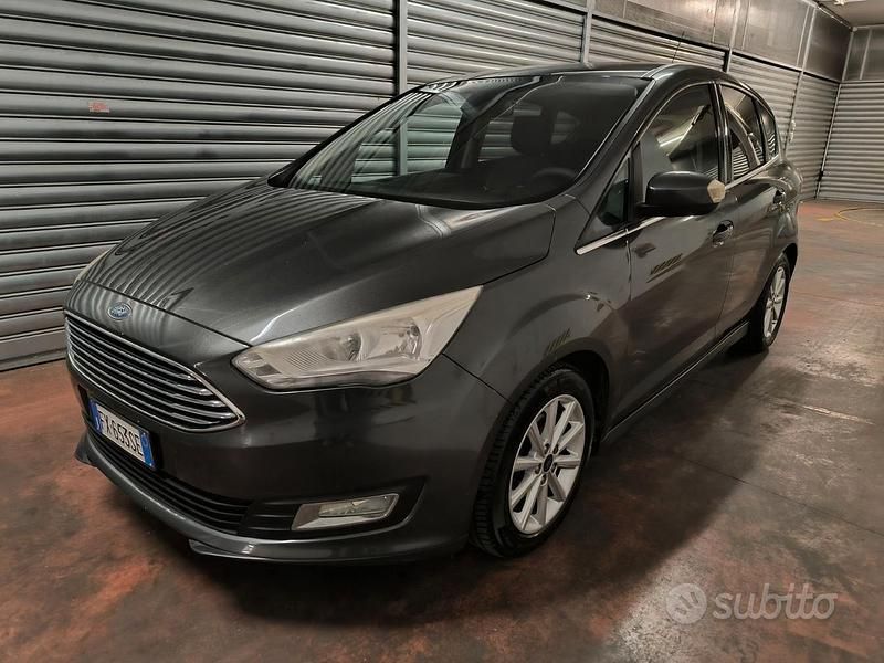 Usata Ford C-MAX Titanium S 120 CV (88 kW) 2015 Grigio Monovolume