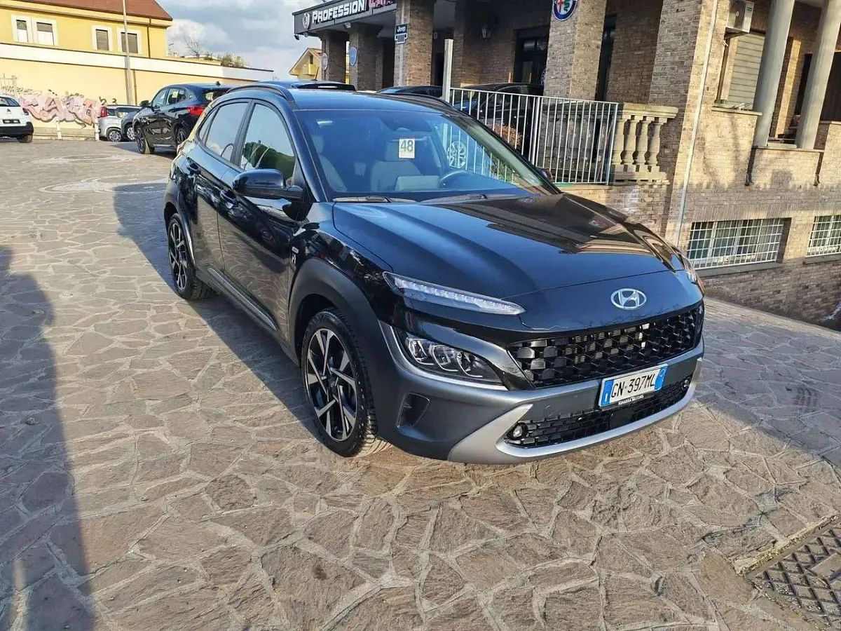 Usata Hyundai Kona N Line 120 CV (88 kW) 2023 Nero SUV