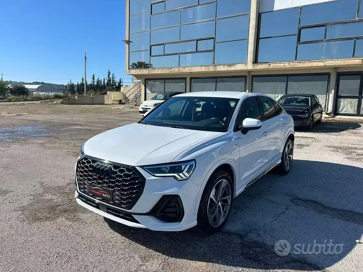 Usata Audi Q3 S-Line 150 CV (110 kW) 2023 Bianco SUV