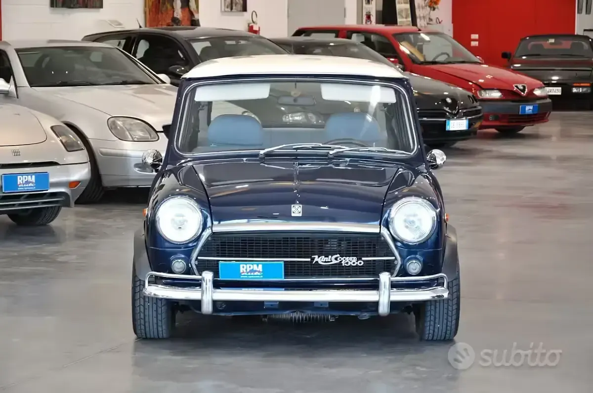 Usata Innocenti Mini 71 CV (52 kW) 1970 Blu Utilitaria