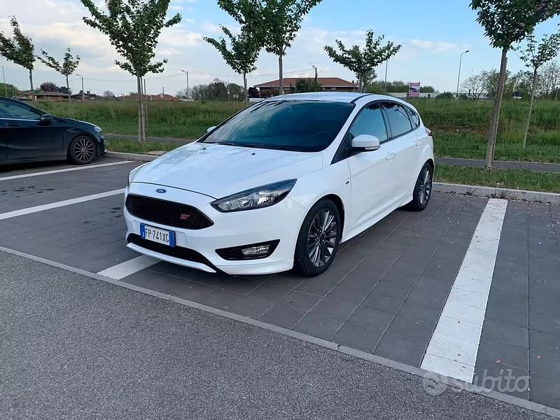 Usata Ford Focus ST-Line 2018 Bianco Berlina