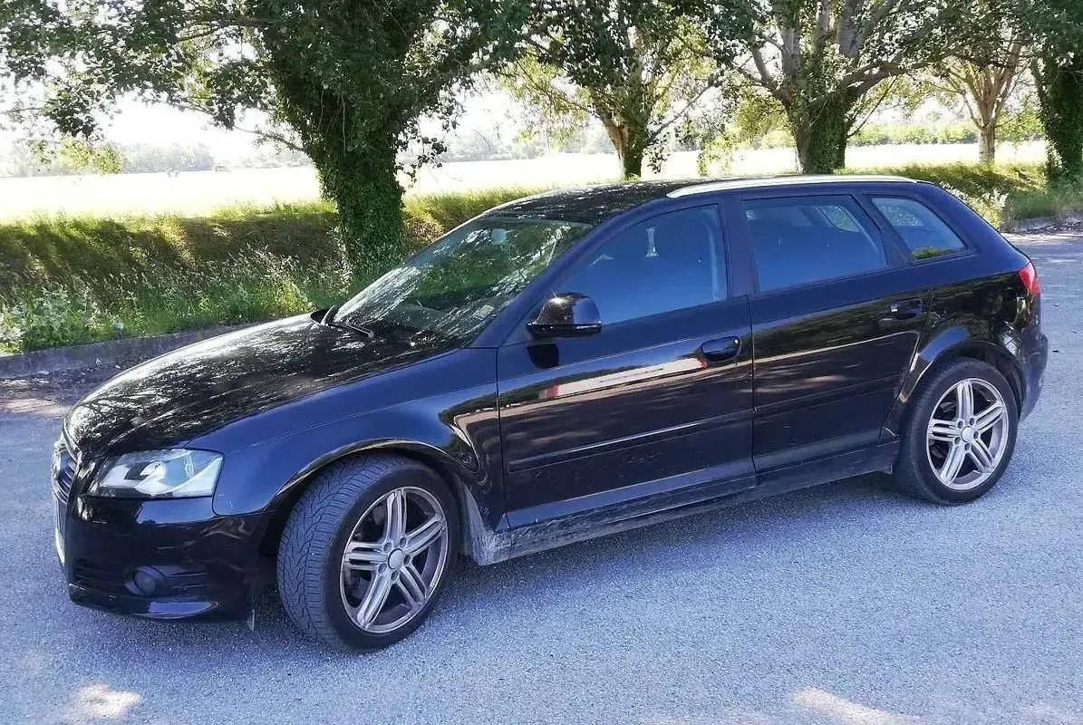 Usata Audi A3 Ambiente 170 CV (125 kW) 2010 Nero Utilitaria