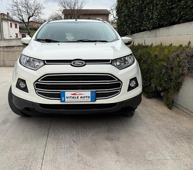 Bianco Usata 2015 Ford Ecosport Sport SUV | 8500 € (Buon prezzo) - Immagine 1/4