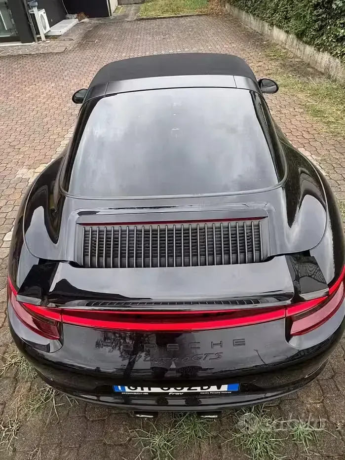 Usata Porsche 991 450 CV (330 kW) 2018 Nero Cabrio