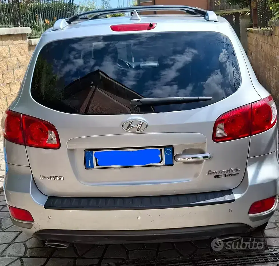 Usata Hyundai Santa Fe 155 CV (114 kW) 2008 Grigio SUV