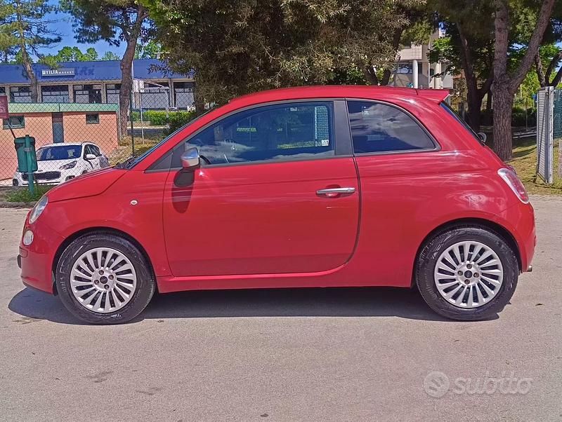 Usata Fiat 500 69 CV (50 kW) 2012 Rosso Utilitaria