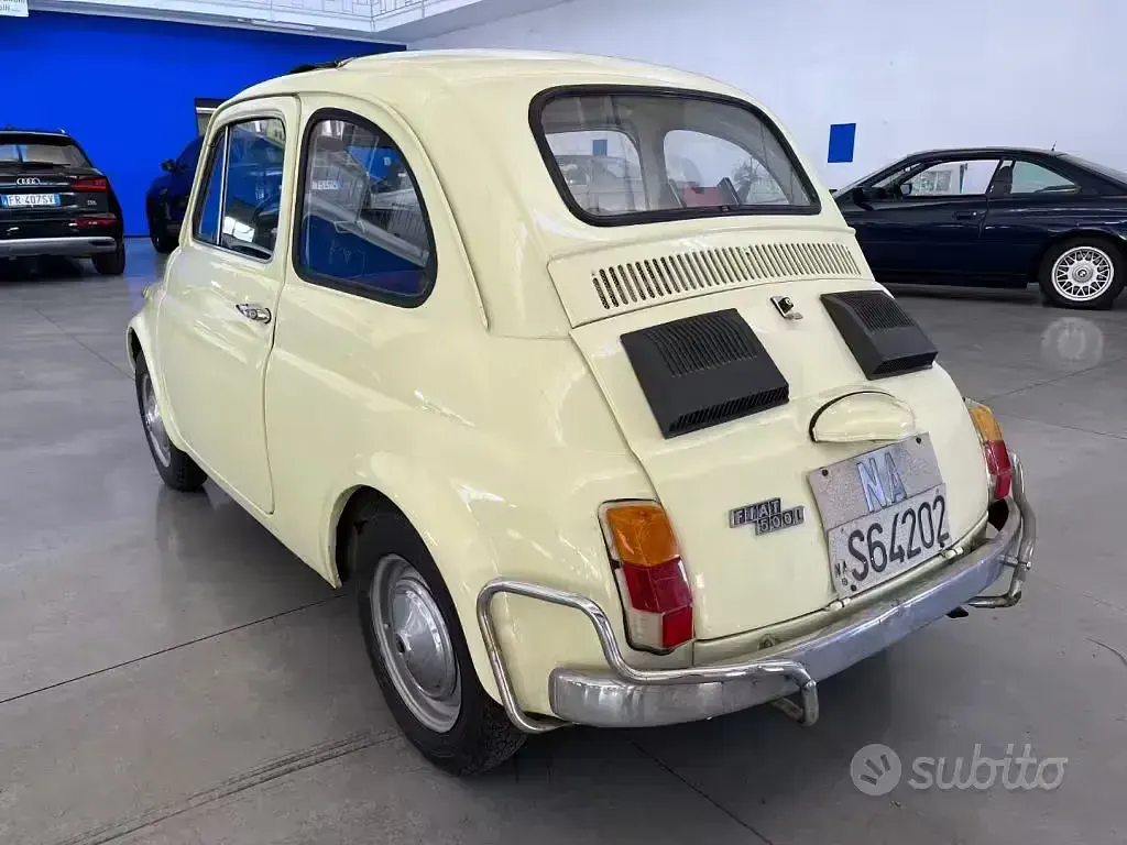 Usata Fiat 500 69 CV (50 kW) 1970 Bianco Utilitaria