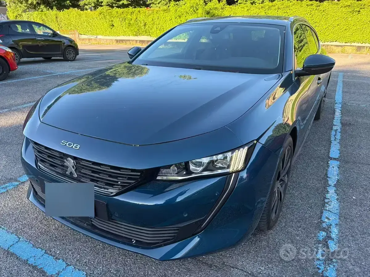 Usata Peugeot 508 Allure 131 CV (96 kW) 2020 Blu Station wagon