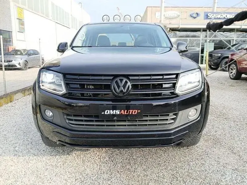 Usata VW Amarok Canyon 180 CV (132 kW) 2016 Nero Pick-up