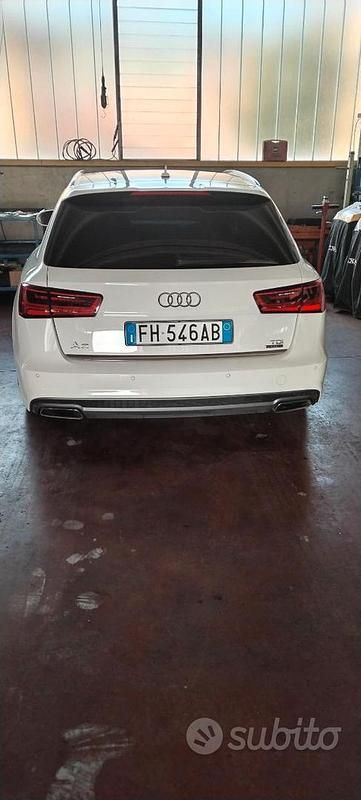 Usata Audi A6 S-Line 190 CV (139 kW) 2017 Bianco Station wagon