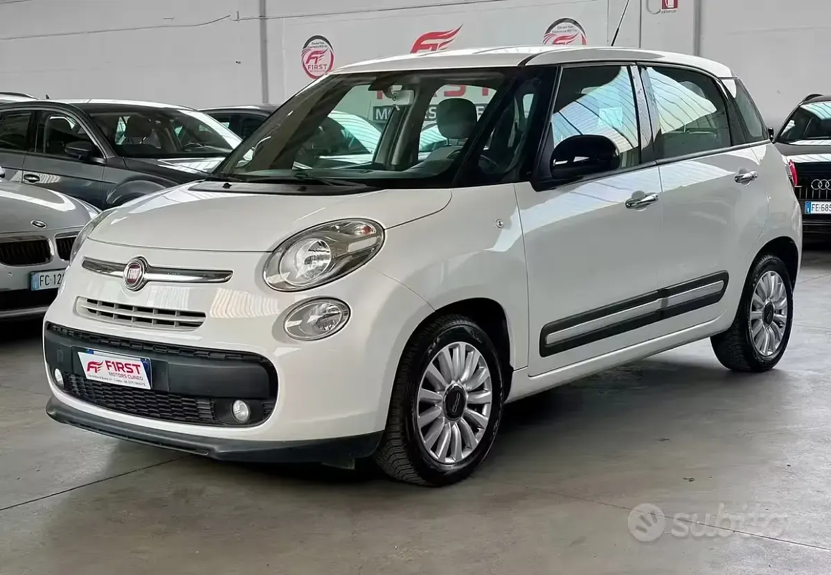 Usata Fiat 500L Lounge 95 CV (69 kW) 2016 Bianco Monovolume