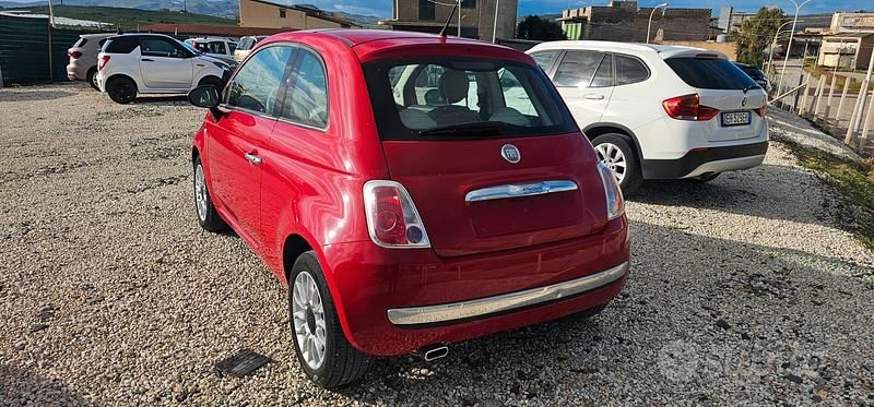 Usata Fiat 500 Lounge 69 CV (50 kW) 2010 Rosso Berlina